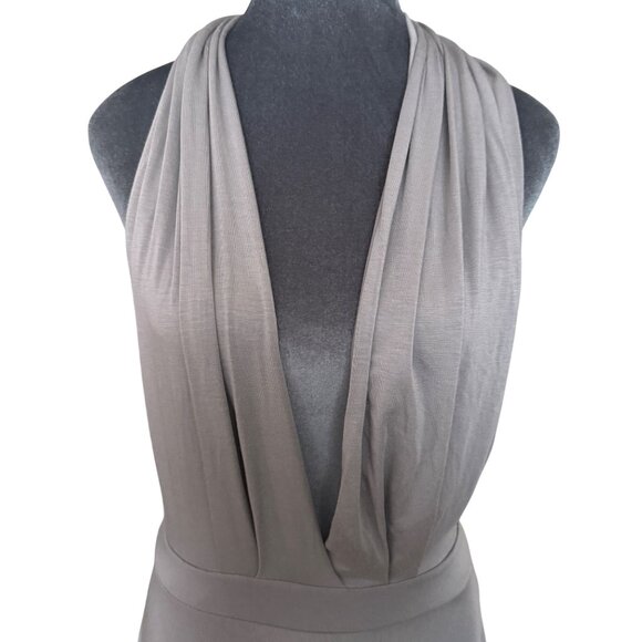 Tart Womens Convertible Modal Dress M Gray - Picture 2 of 6